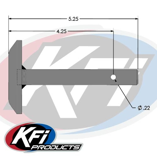 72in. KFI Products CC-12-0170 Replacement Wear Bar for Cycle Country Plow Blades 