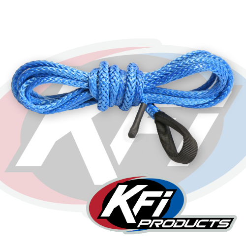 Blue KFI Products Synthetic 3/16 x 12 Plow Line