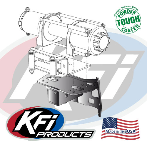 DPS X xc Rear 2 Receiver Hitch by KFI Products 101125 2015 Can-Am Maverick 1000 XMR Xrs 