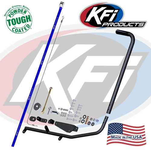 KFI Products 105015 Snow PlowBlade Manual Lift Kit - Winch Alternative for ATV's